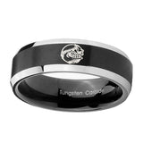 10mm-Angry-Baseball-Beveled-Edges-Brush-Black-2-Tone-Tungsten-Wedding-Band-Ring