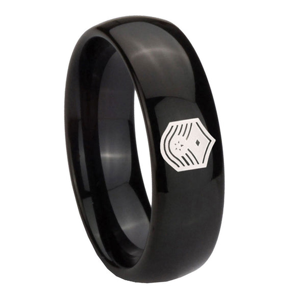 8mm-Chief-Master-Sergeant-Vector-Dome-Black-Tungsten-Carbide-Mens-Promise-Ring
