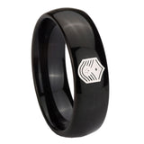 10mm-Chief-Master-Sergeant-Vector-Dome-Black-Tungsten-Carbide-Mens-Promise-Ring