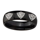 10mm-Multiple-CTR-Dome-Black-Tungsten-Carbide-Anniversary-Ring