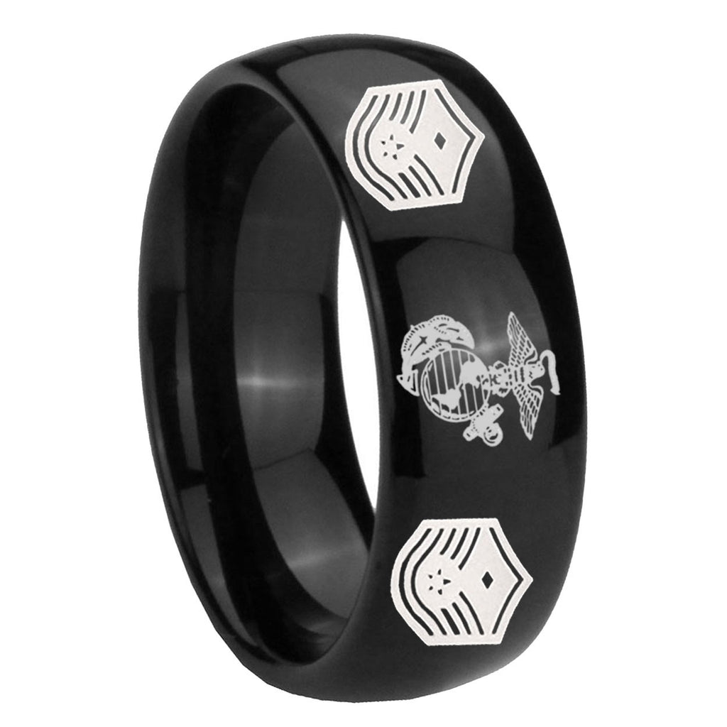 Sagittarius Zodiac Tungsten Carbide Matching Ring Set