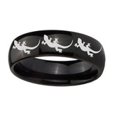 10mm-Multiple-Lizard-Dome-Black-Tungsten-Carbide-Custom-Ring-for-Men