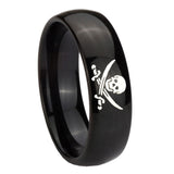 8mm-Skull-Pirate-Dome-Black-Tungsten-Carbide-Wedding-Engraving-Ring