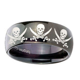 8mm-Multiple-Skull-Pirate-Dome-Black-Tungsten-Carbide-Promise-Ring