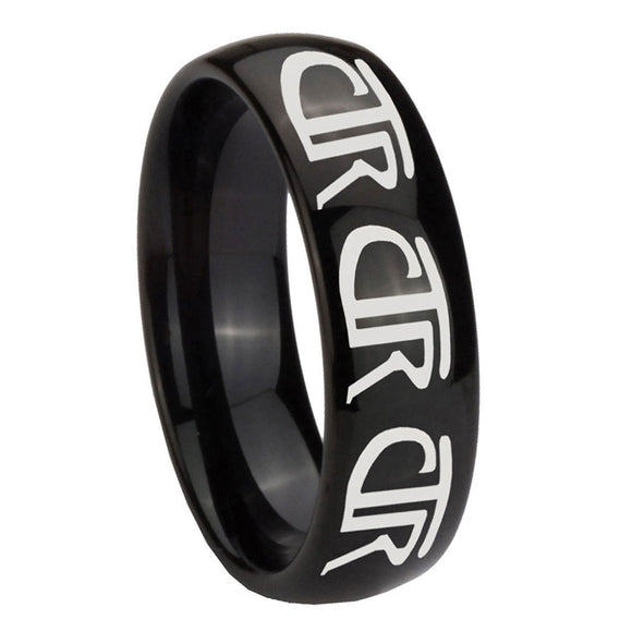 8mm-Multiple-CTR-Dome-Black-Tungsten-Carbide-Mens-Engagement-Band