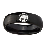 10mm-Thundercat-Dome-Black-Tungsten-Carbide-Mens-Engagement-Ring