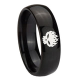 10mm-Offspring-Dome-Black-Tungsten-Carbide-Anniversary-Ring