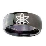 10mm-American-Atheist-Dome-Black-Tungsten-Carbide-Men's-Promise-Rings