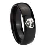 10mm-GI-Joe-Eagle-Dome-Black-Tungsten-Carbide-Wedding-Bands-Ring
