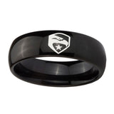 10mm-GI-Joe-Eagle-Dome-Black-Tungsten-Carbide-Wedding-Bands-Ring