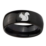 10mm-Squirrel-Dome-Black-Tungsten-Carbide-Mens-Anniversary-Ring