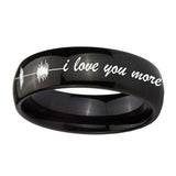 8mm-Sound-Wave,-I-love-you-more-Dome-Black-Tungsten-Carbide-Men's-Wedding-Ring