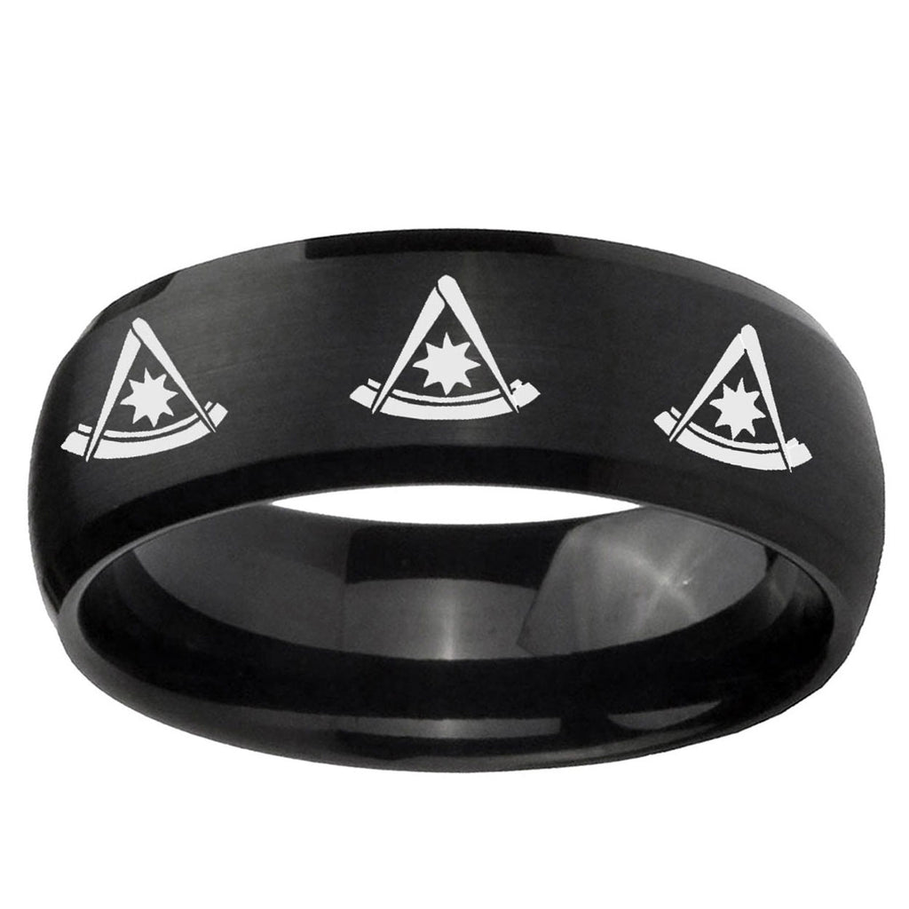 5MMMultiple Pester Master Masonic Dome Brush Black Ring