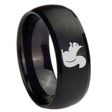 8mm-Squirrel-Dome-Brush-Black-Tungsten-Carbide-Engagement-Ring