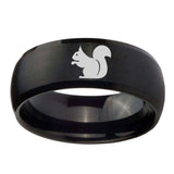 8mm-Squirrel-Dome-Brush-Black-Tungsten-Carbide-Engagement-Ring