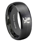 10mm-Hatchet-Man-Dome-Brush-Black-Tungsten-Carbide-Mens-Ring