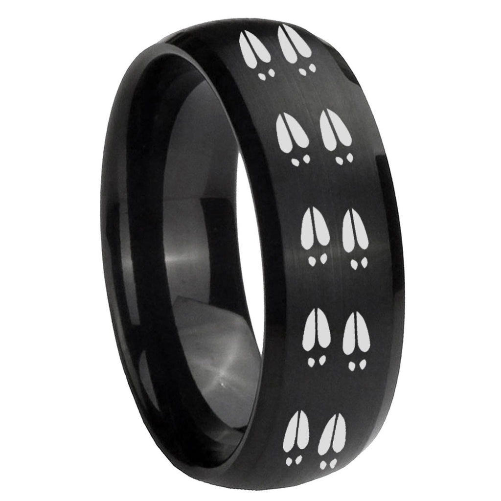 Celtic Cross Tungsten Carbide Couples Ring Set