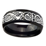 8mm-Celtic-Knot-Dragon-Dome-Brush-Black-Tungsten-Carbide-Wedding-Band-Mens