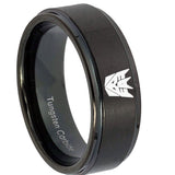 10mm-Decepticon-Transformers-Step-Edges-Brush-Black-Tungsten-Men's-Band-Ring