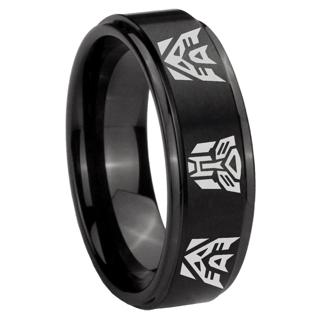 Multiple Heart Tungsten Carbide His and Hers