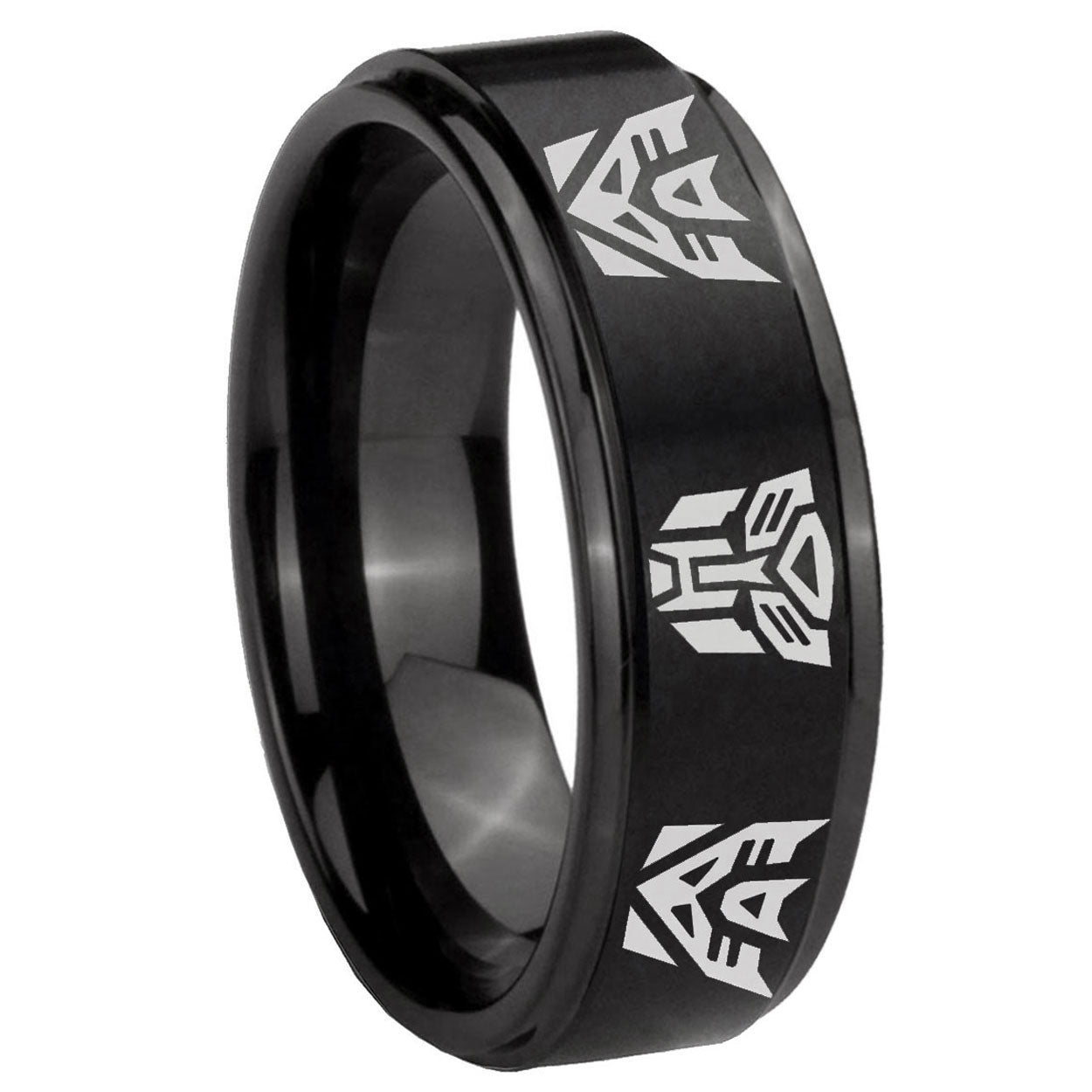 Multiple Heart Tungsten Carbide His and Hers