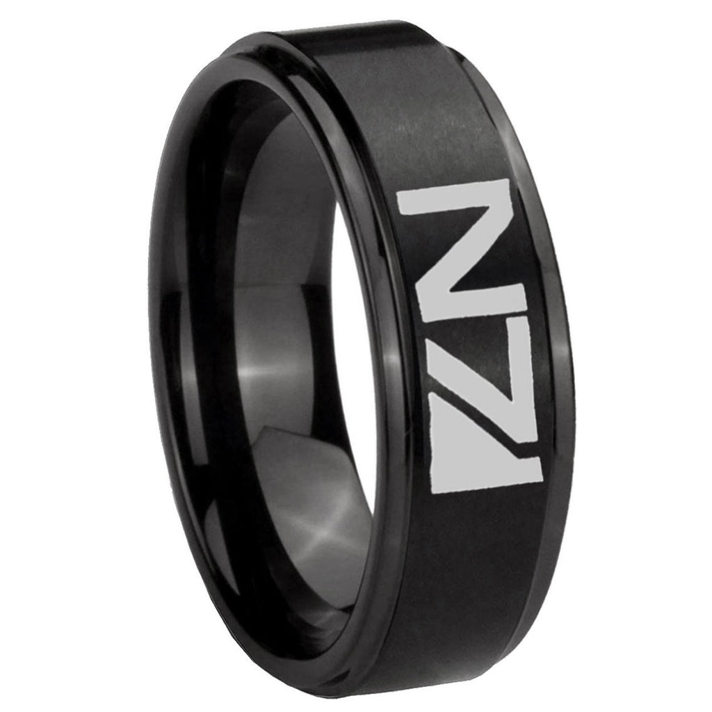 Masonic 32 Design Tungsten Carbide Wedding Set Ring