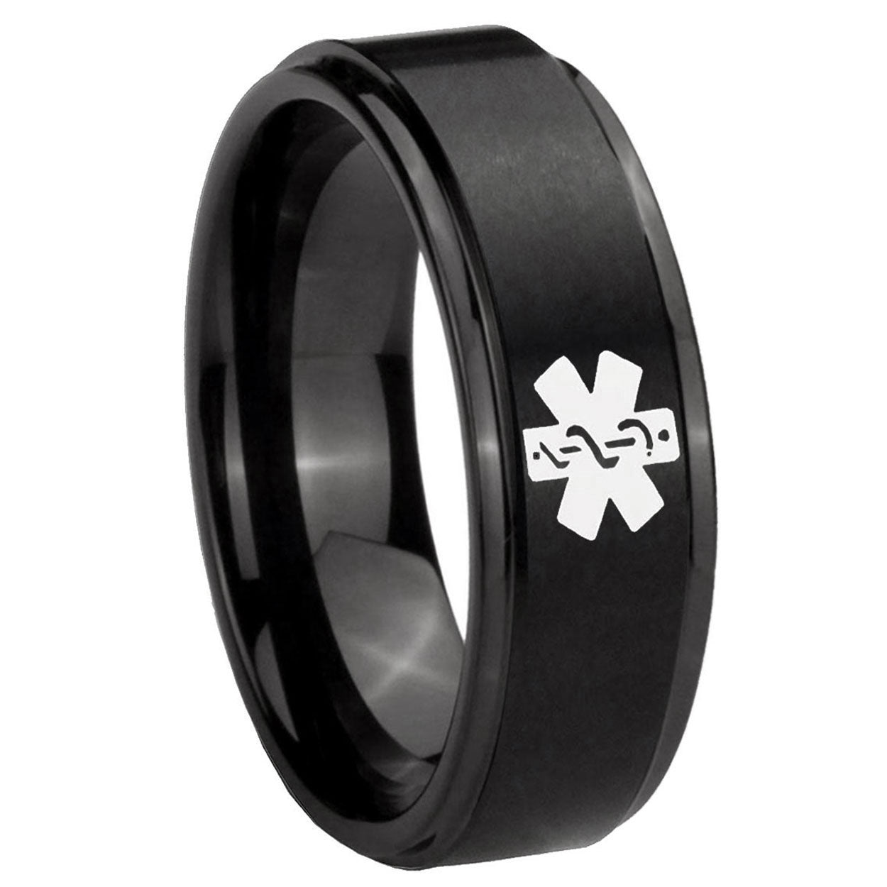 Masonic 32 Design Tungsten Carbide Couples Ring Set