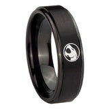 10mm-Thundercat-Step-Edges-Brush-Black-Tungsten-Carbide-Promise-Ring