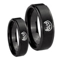 Metroid Step Edges Brush Black Tungsten His and Hers