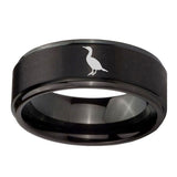 10mm-Cormorant-Step-Edges-Brush-Black-Tungsten-Men's-Promise-Rings