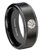 8mm-Basketball-Step-Edges-Brush-Black-Tungsten-Carbide-Mens-Promise-Ring