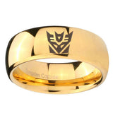 10mm-Decepticon-Transformers-Dome-Gold-Tungsten-Carbide-Wedding-Engagement-Ring