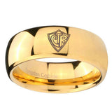 8mm-CTR-Dome-Gold-Tungsten-Carbide-Mens-Engagement-Band