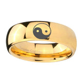 8mm-Yin-Yang-Dome-Gold-Tungsten-Carbide-Wedding-Bands-Ring
