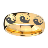 8mm-Multiple-Yin-Yang-Dome-Gold-Tungsten-Carbide-Custom-Ring-for-Men