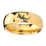 8mm-Lizard-Dome-Gold-Tungsten-Carbide-Wedding-Band-Ring