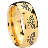 8mm-Multiple-Zelda-Skyward-Sword-Dome-Gold-Tungsten-Carbide-Personalized-Ring