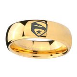 10mm-GI-Joe-Eagle-Dome-Gold-Tungsten-Carbide-Personalized-Ring