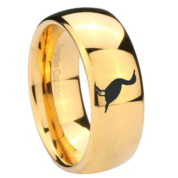 10mm-Cormorant-Dome-Gold-Tungsten-Carbide-Wedding-Band-Mens