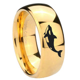 10mm-Keller-Whale-Dome-Gold-Tungsten-Carbide-Wedding-Band-Mens