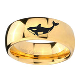 10mm-Keller-Whale-Dome-Gold-Tungsten-Carbide-Wedding-Band-Mens