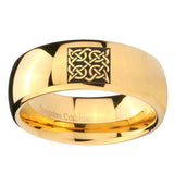 8mm-Celtic-Design-Dome-Gold-Tungsten-Carbide-Personalized-Ring