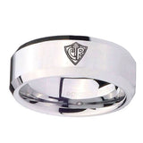 10mm-CTR-Beveled-Edges-Silver-Tungsten-Carbide-Mens-Engagement-Band