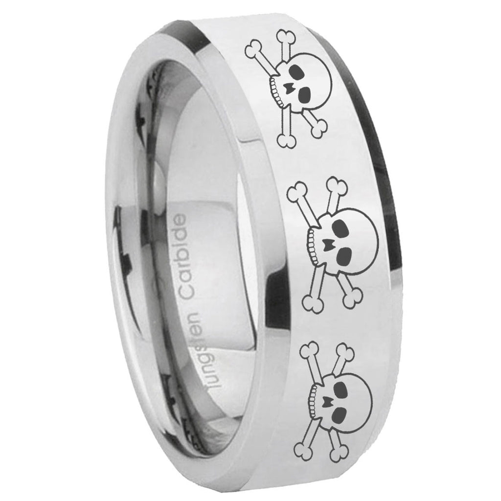 Fire Department Tungsten Carbide Mens Ring Set