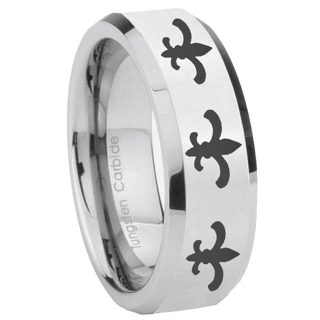Viking Symbol Tungsten Carbide His Hers Ring Set
