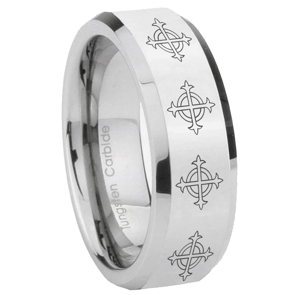 CTR Tungsten Carbide Wedding Set Rings