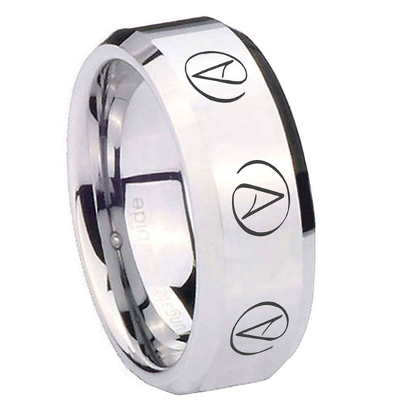 10mm-Atheist-Design-Beveled-Silver-Tungsten-Custom-Ring-for-Men