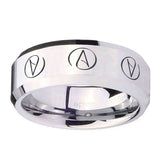 10mm-Atheist-Design-Beveled-Silver-Tungsten-Custom-Ring-for-Men