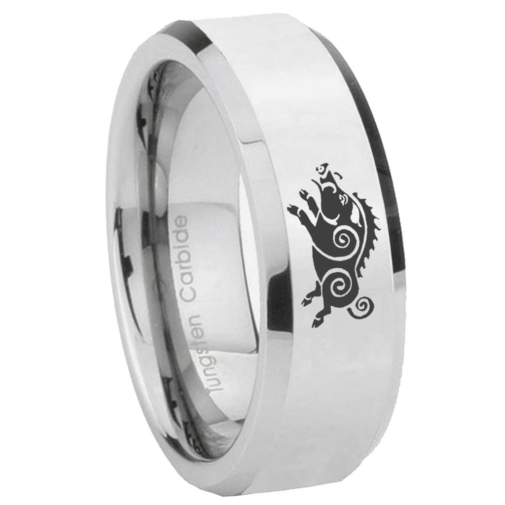 Marine Army Sergeant Tungsten Carbide Bridal Band Set