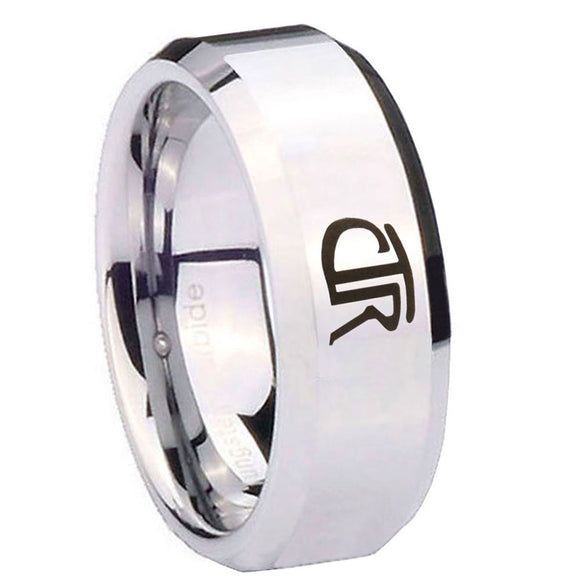 8mm-CTR-Beveled-Edges-Silver-Tungsten-Carbide-Wedding-Band-Mens